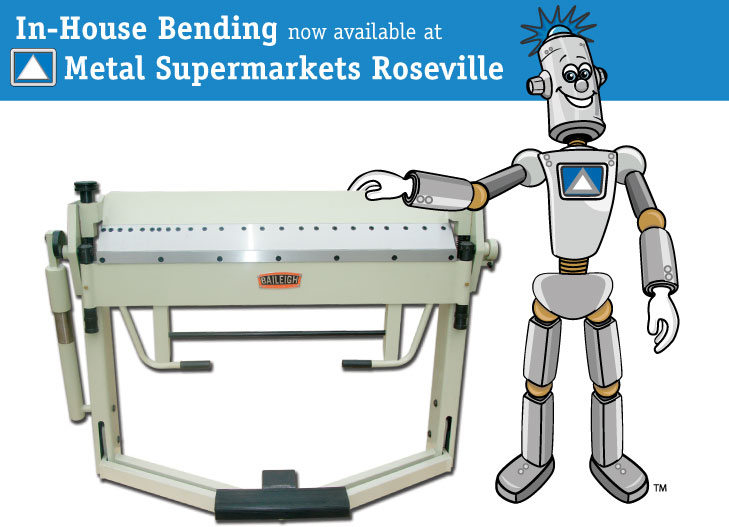 Metal Supermarkets Roseville Bending Press Brake