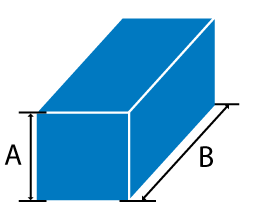 Tool Steel Ground Square Stock cross section